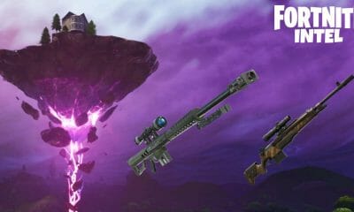 DMR and Heavy Sniper Rifle in Fortnite