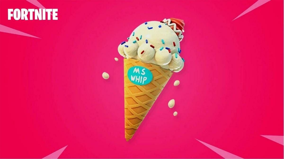Ice Cream cone in Fortnite