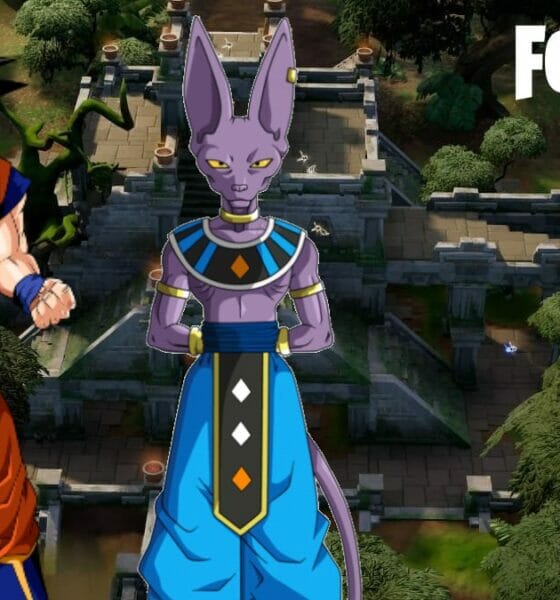 Fortnite Goku and Beerus skins