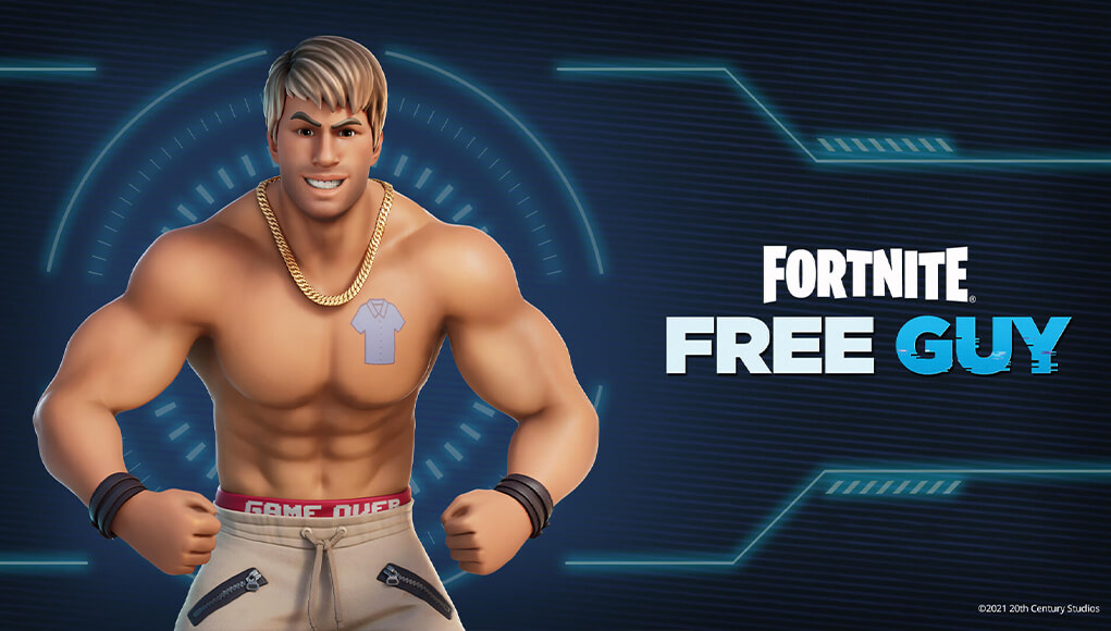 fortnite free guy dude skin